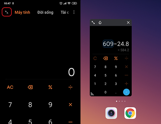 Ứng dụng m&aacute;y t&iacute;nh mới